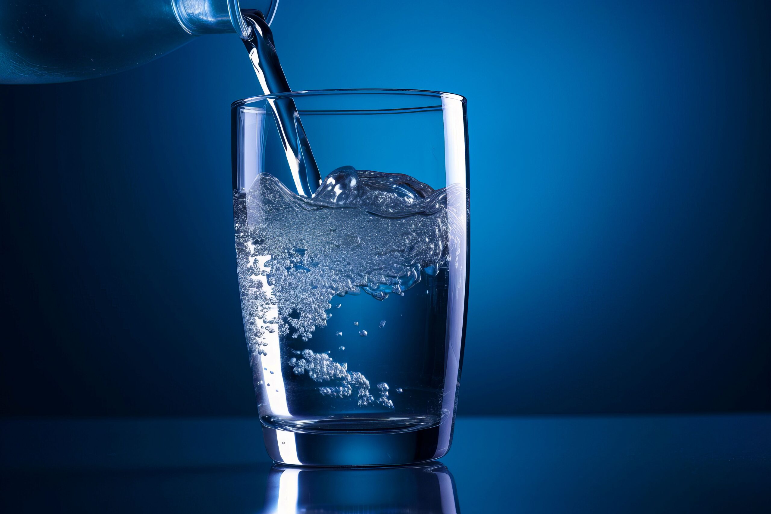 Auftisch Osmoseanlage_Glas_Wasser